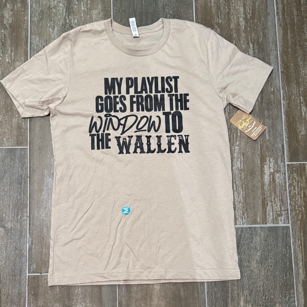 Window to the Wallen Graphic Tee with Bold Text